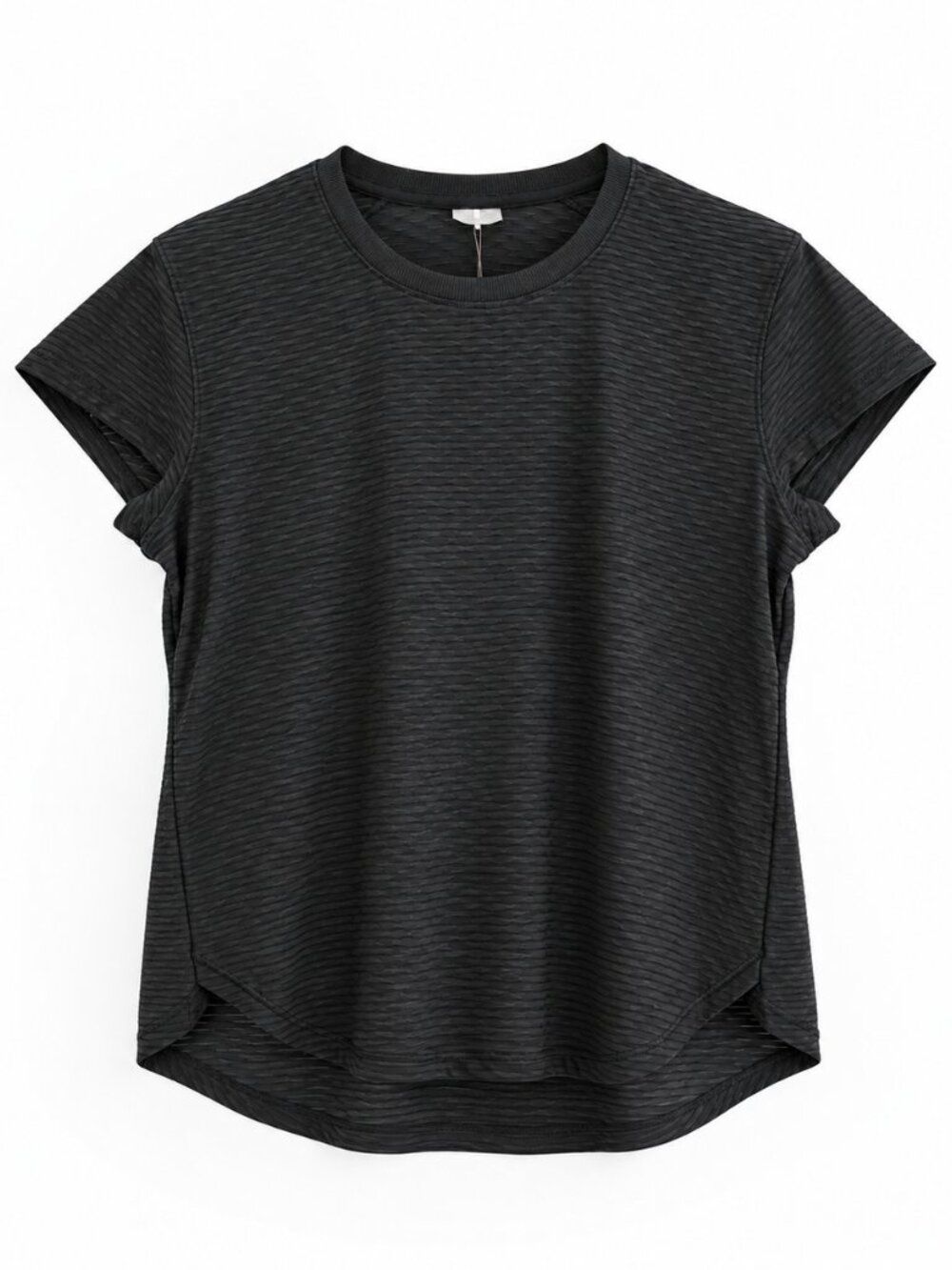 Calia Renew Tee Women's S Pure Black Athletic Workout Shirt NWT